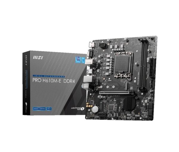 MSI Placa Base PRO H610M-E DDR4 mATX 1700