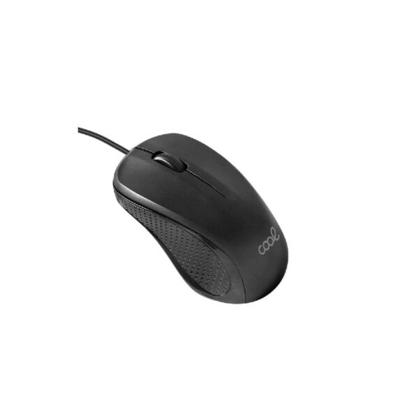 Ratón Cable USB Negro 1200 DPI Cool