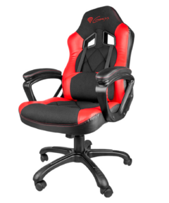 Silla Gaming Génesis Nitro 330 negra y roja