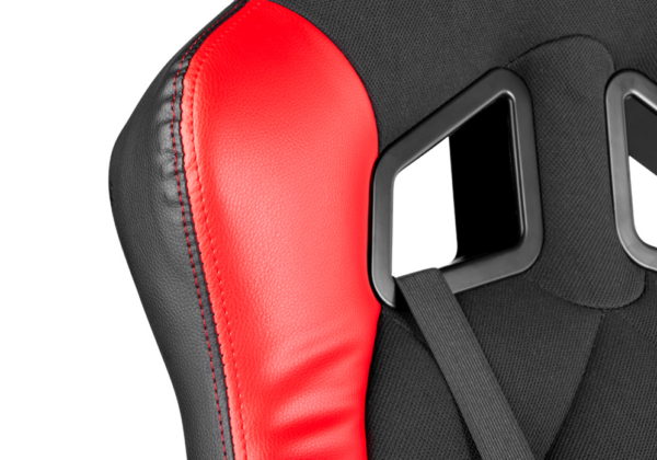 Silla Gaming Génesis Nitro 330 negra y roja