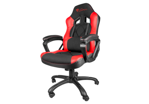 Silla Gaming Génesis Nitro 330 negra y roja