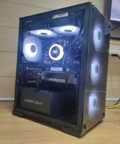 PC gamer Ryzen 5 5500, RTX 3060 12gb, RAM 32gb, ssd 1tb)