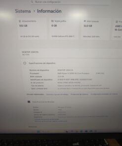 PC gamer Ryzen 9 5950X, RTX 4060ti, ssd 1tb